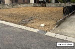 鈴鹿市南旭が丘、土地の外観画像です