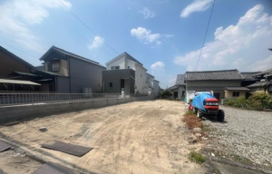 鈴鹿市白子、土地の外観画像です