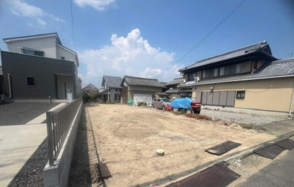 鈴鹿市白子、土地の外観画像です