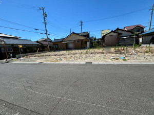 鈴鹿市白子、土地の外観画像です
