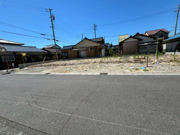 鈴鹿市白子、土地の外観画像です
