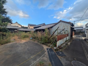 鈴鹿市須賀、土地の外観画像です