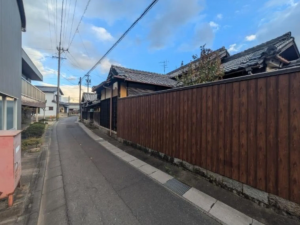 鈴鹿市須賀、土地の外観画像です