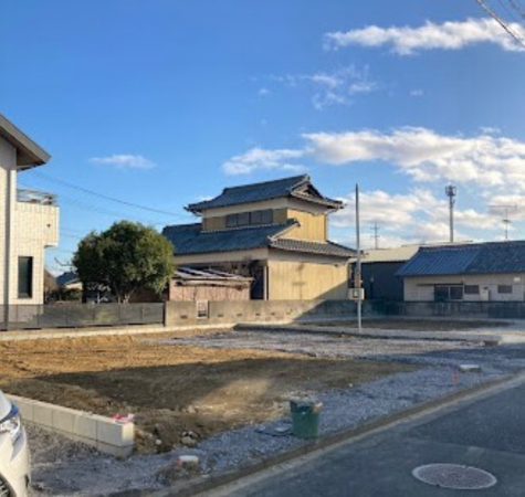 鈴鹿市長太新町、新築一戸建ての外観画像です