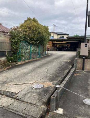 鈴鹿市須賀、土地の外観画像です