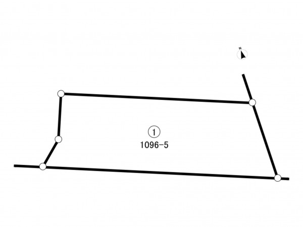 鈴鹿市国分町、土地の間取り画像です