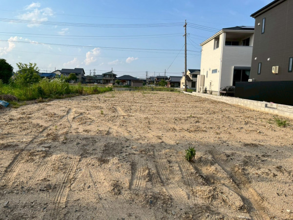 鈴鹿市池田町、土地の外観画像です