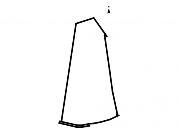 鈴鹿市大池、土地の間取り画像です