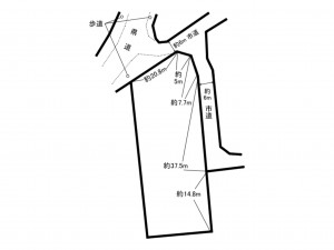 鈴鹿市長太栄町、収益物件/店舗事務所の間取り画像です