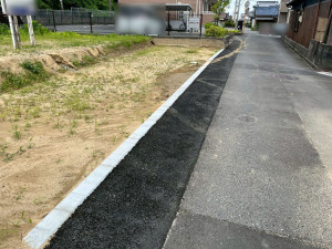 鈴鹿市岸岡町、土地の外観画像です