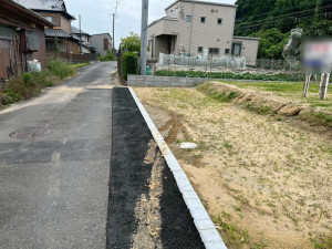 鈴鹿市岸岡町、土地の外観画像です