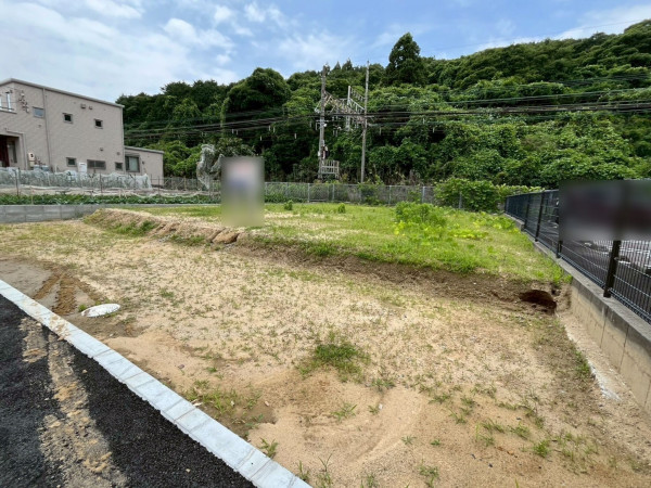 鈴鹿市岸岡町、土地の外観画像です