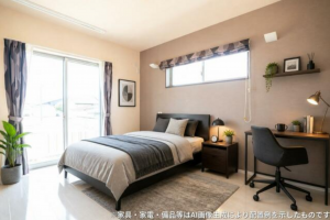 鈴鹿市稲生塩屋、中古一戸建ての寝室画像です