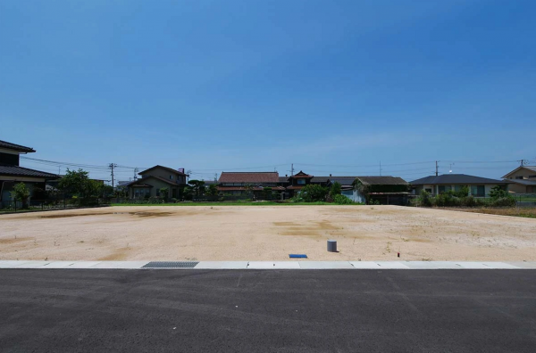 宇部市大字中野開作、土地の画像です