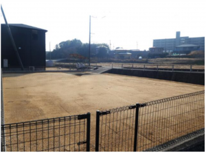 宇部市大字西岐波、土地の外観画像です