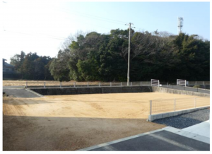 宇部市大字西岐波、土地の外観画像です