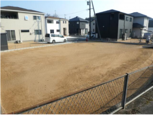 宇部市大字西岐波、土地の外観画像です