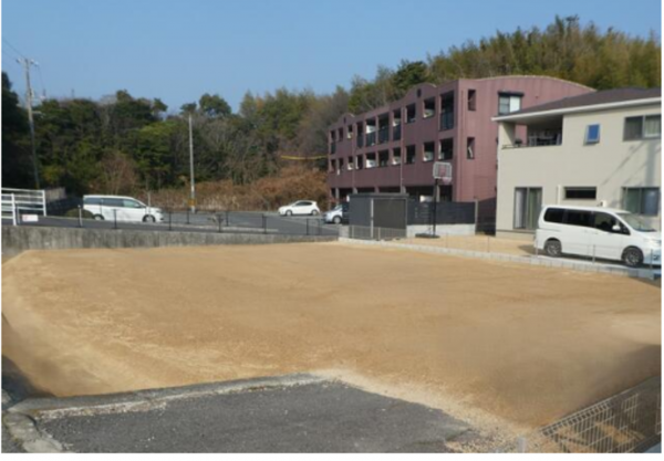 宇部市大字西岐波、土地の外観画像です