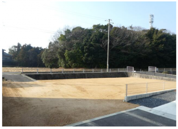 宇部市大字西岐波、土地の外観画像です