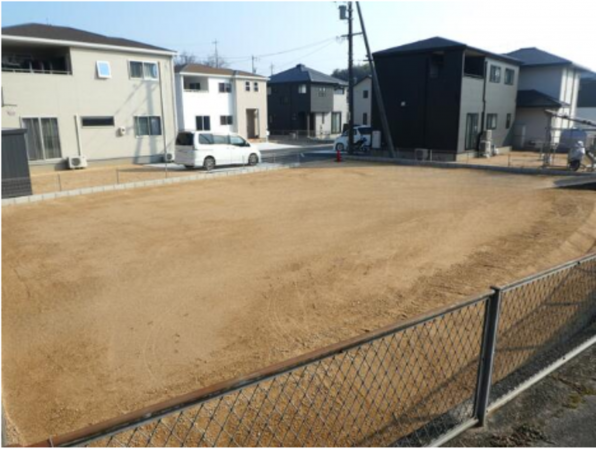 宇部市大字西岐波、土地の外観画像です