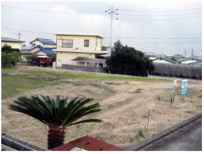 宇部市則貞、土地の外観画像です