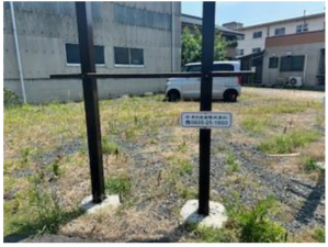 宇部市明治町、土地の外観画像です