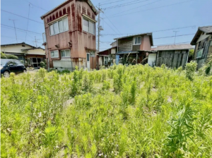 宇部市草江、土地の外観画像です