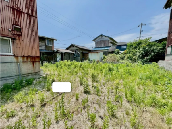 宇部市草江、土地の外観画像です
