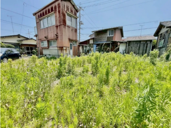 宇部市草江、土地の外観画像です