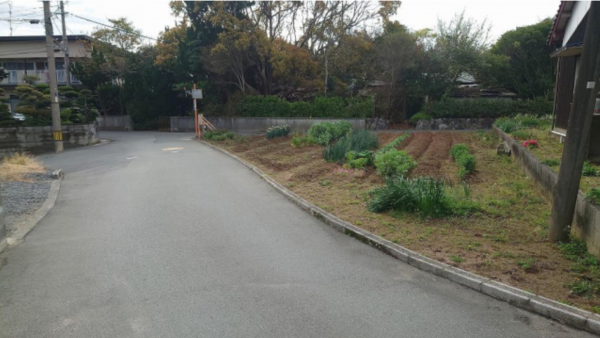 宇部市大字東岐波、土地の外観画像です