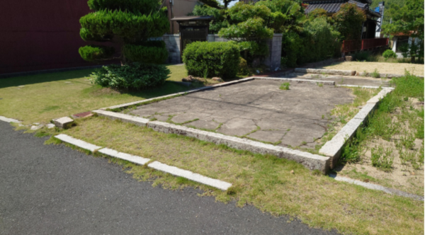 宇部市大字船木、土地の外観画像です