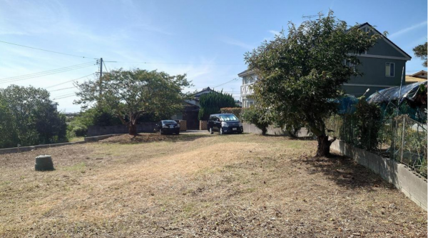 宇部市大字東岐波、土地の外観画像です