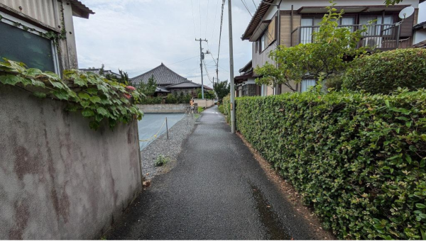 宇部市大字東岐波、土地の外観画像です
