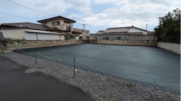 宇部市大字東岐波、土地の外観画像です