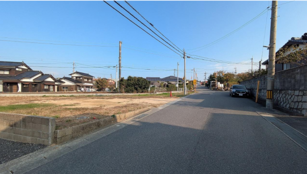 宇部市亀浦、土地の外観画像です