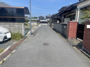 宇部市大字中野開作、土地の周辺画像画像です