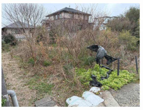 宇部市大字沖宇部、土地の外観画像です
