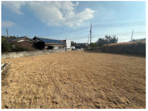 宇部市大字西岐波、土地の外観画像です