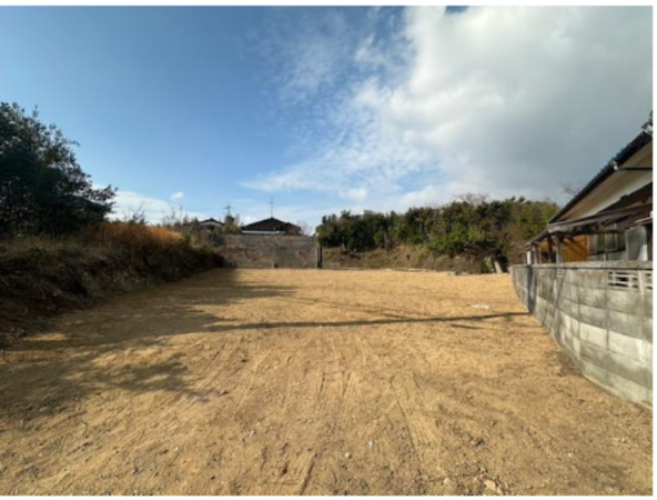 宇部市大字西岐波、土地の外観画像です