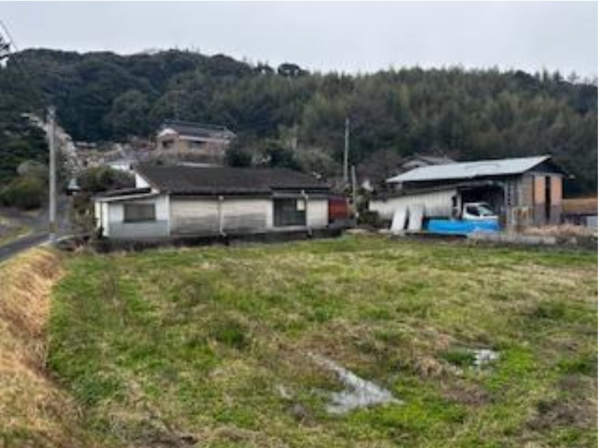 宇部市大字中山、土地の外観画像です