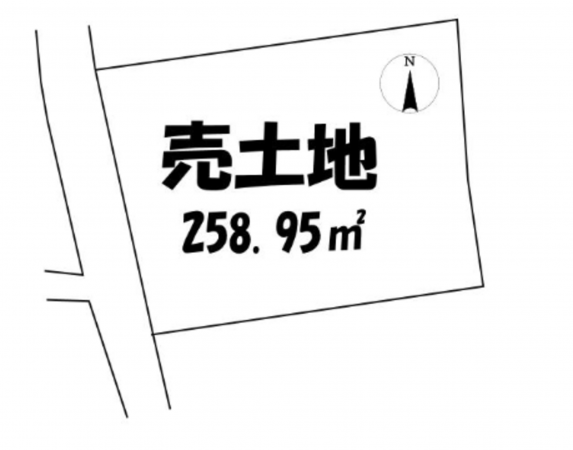 宇部市床波、土地の画像です