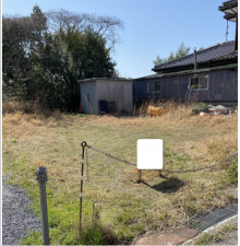 宇部市大字西岐波、土地の外観画像です