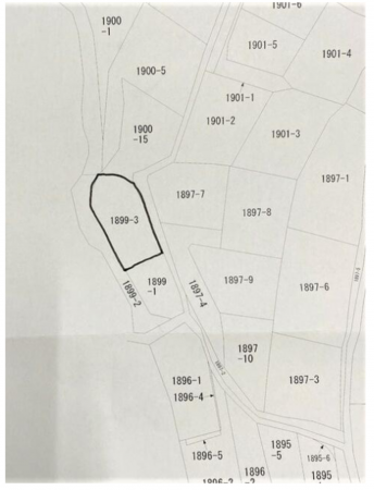 宇部市大字西岐波、土地の画像です