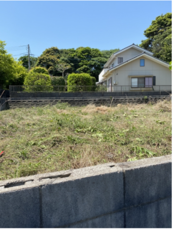 宇部市大字西岐波、土地の外観画像です