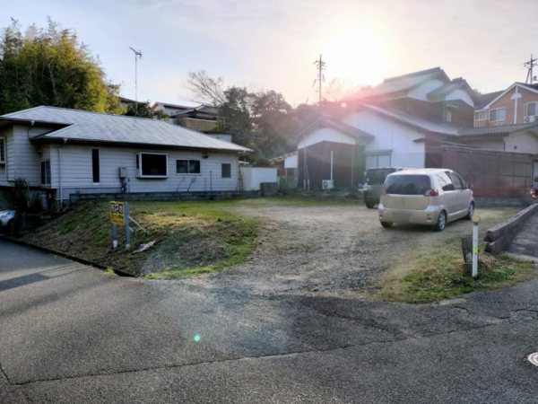 宇部市大字西岐波、土地の外観画像です