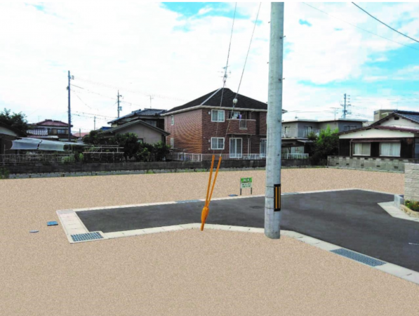 宇部市大字際波、土地の外観画像です