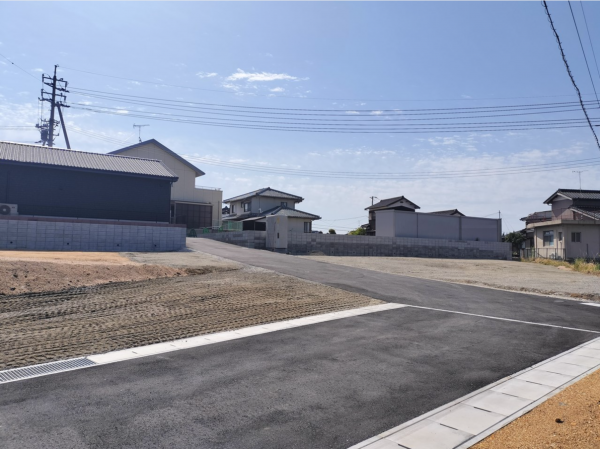 宇部市則貞、土地の外観画像です