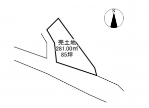 宇部市大字東岐波、土地の画像です