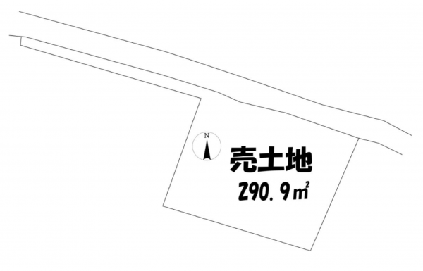 宇部市草江、土地の画像です