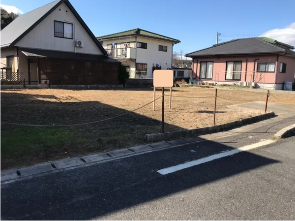 宇部市大字西岐波、土地の外観画像です